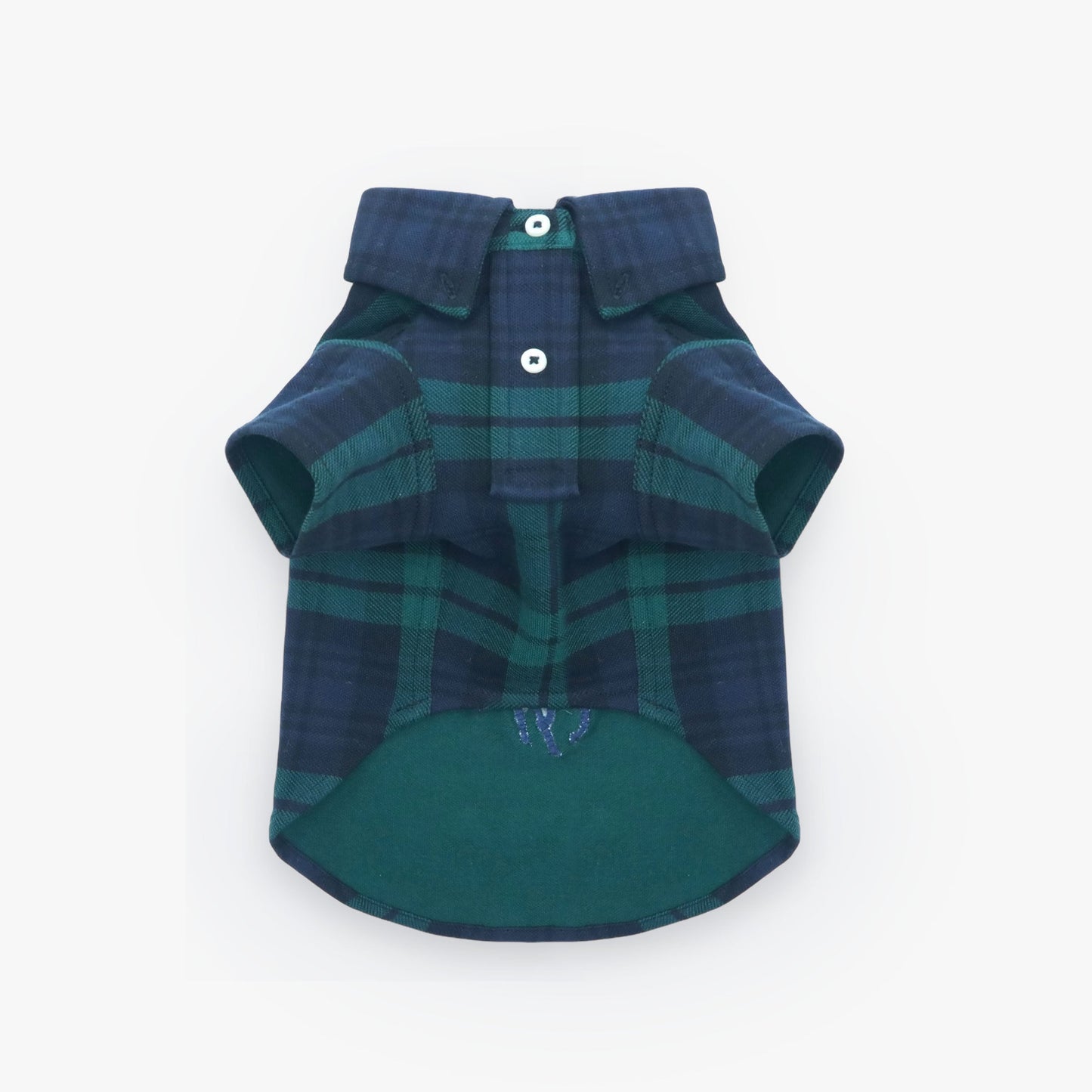 Polo Ralph Lauren Dog Black Watch Cotton Knit Shirt