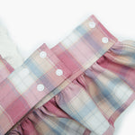 Dog Pink Checkered Dress