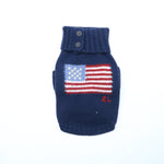 Polo Ralph Lauren Flag-Wool-Blend Dog Jumper